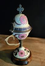 Vintage wierookvat van koper. 20 cm - 419 gram., Ophalen of Verzenden