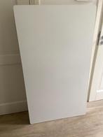 Keukentafel wit, Ophalen, Gebruikt, 100 tot 150 cm, 50 tot 100 cm