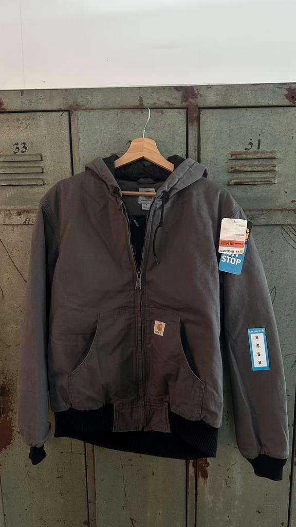 Vintage Carhartt J140 Active Jacket – New Old Stock, Kleding | Heren, Jassen | Winter, Nieuw, Maat 46 (S) of kleiner, Grijs, Ophalen of Verzenden
