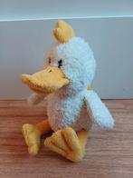 Anna club pluche eend haan kip geel wit vogel, Ophalen of Verzenden, Zo goed als nieuw, Eend