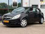 Opel Corsa 1.4-16V Enjoy, AIRCO, CRUISECR, NAP, Voorwielaandrijving, Stof, Gebruikt, Zwart