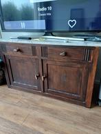 Antiek kastje met marmeren blad, Huis en Inrichting, Kasten | Dressoirs, Ophalen, Gebruikt, 50 tot 100 cm, Met lade(s)