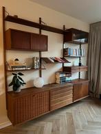 Vintage Wandkast | Poul Cadovius Royal Syst. | Teak Modulair, Huis en Inrichting, Ophalen, Gebruikt