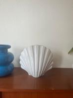 Vintage grote schelp vaas keramiek, Ophalen