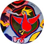 Kunst: Corneille , groot bord - Gesigneerd (1922-2010), Ophalen of Verzenden