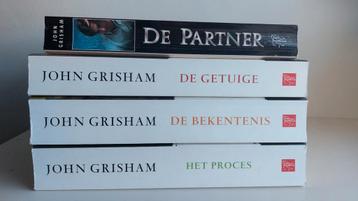 John Grisham Boeken - Set van 4 beschikbaar voor biedingen