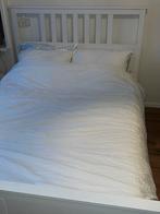 IKEA Hemnes bed 140x200, Gebruikt, Wit, Tweepersoons, 200 cm
