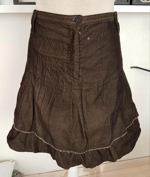Marithé François Girbaud rok, Kleding | Dames, Rokken, Zo goed als nieuw, Maat 38/40 (M), Bruin, Boven de knie, Ophalen of Verzenden