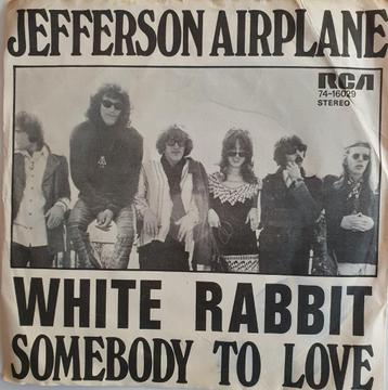 Jefferson Airplane - White Rabbit / Somebody To Love beschikbaar voor biedingen