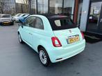 Fiat 500 CABRIO 1.2 Star Verde Lattementa Apple AIRCO LMV, Auto's, Fiat, Voorwielaandrijving, Gebruikt, 4 cilinders, 4 stoelen
