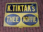groot koffie-thee blik, Verzamelen, Blikken, Ophalen of Verzenden, Gebruikt, Koffie, Overige merken