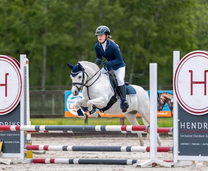 Lieve allround B pony te koop, Dieren en Toebehoren, Pony's, Merrie, L, B pony (1.17m tot 1.27m), 7 tot 10 jaar