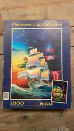 Fluorescent puzzel 1000 stukjes, Ophalen of Verzenden, 500 t/m 1500 stukjes, Zo goed als nieuw