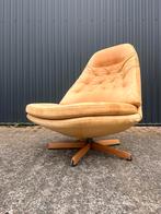 Madsen & schubel fauteuil deens designer fauteuil opknapper, Ophalen of Verzenden, 75 tot 100 cm, Zo goed als nieuw