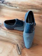 Floris van Bommel nette herenschoenen 10,5 / 45, Kleding | Heren, Schoenen, Ophalen of Verzenden, Zo goed als nieuw, Blauw, Veterschoenen