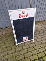 Metalen Duvel bier Krijt memo reclamebord, Gebruikt, Ophalen of Verzenden