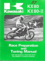 Kawasaki KX80 KX80-II Race preparation tuning Manual (1106z), Motoren, Ophalen of Verzenden, Kawasaki