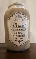 Maison du Monde vaas met vintage look, Minder dan 50 cm, Zo goed als nieuw, Ophalen, Overige kleuren