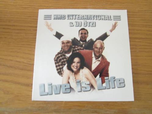HHB International & DJ Ötzi -Live Is Life 2002 Duitsland CDS, Cd's en Dvd's, Cd Singles, Zo goed als nieuw, Pop, 1 single, Ophalen