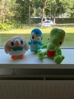 Pokemon Knuffels - Rowlet, Piplup, Treecko, Kinderen en Baby's, Speelgoed | Knuffels en Pluche, Ophalen of Verzenden, Nieuw, Overige typen