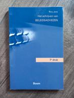 Studieboek Pedagogiek HBO- Schrijven van beleidsadviezen, Ophalen of Verzenden, Zo goed als nieuw, HBO, R. Jans