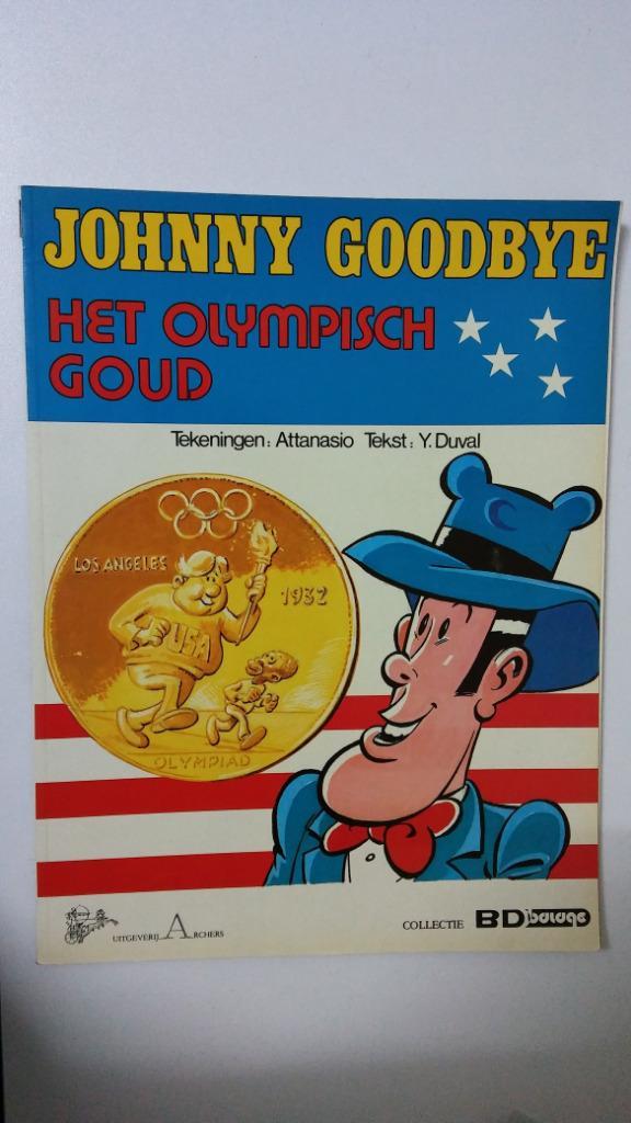 Johnny Goodbye het Olympisch goud deel 1 strip stripboek, Boeken, Stripboeken, Gelezen, Eén stripboek, Ophalen of Verzenden