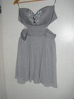 nieuwe zilveren cocktailjurk glitters maat 42, Overige kleuren, Maat 42/44 (L), Nieuw, Cocktailjurk