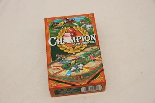 Champion of the Dog Race compact spel, Hobby en Vrije tijd, Gezelschapsspellen | Bordspellen, Gebruikt, Een of twee spelers, Drie of vier spelers