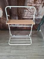 Wandrekje met houten plank, Gebruikt, Minder dan 100 cm, Metaal, Ophalen