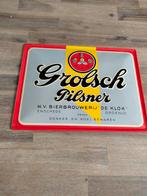 Grolsch reclame bord, Ophalen of Verzenden, Zo goed als nieuw, Reclamebord, Plaat of Schild, Grolsch