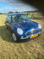 Mini 1.6 16V ONE 2002 Blauw 150.500 km., Auto's, Voorwielaandrijving, 15 km/l, 4 cilinders, Handgeschakeld