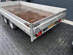 Hapert Plateauwagen aanhanger aanhangwagen tandemasser, Gebruikt