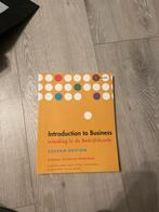 Introduction to Business - RSM Studieboek, Ophalen of Verzenden, Gamma, Zo goed als nieuw, WO