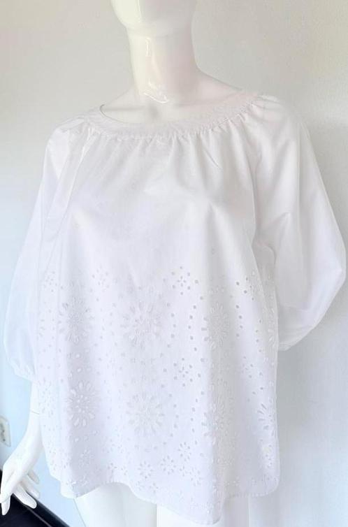BRAX BLOUSE WIT, MAAT 44, (NEW €149) ALS NIEUW💖💖💖, Kleding | Dames, Blouses en Tunieken, Zo goed als nieuw, Maat 42/44 (L)