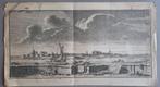 Originele koperravure stadsaanzicht Sluis uit 1740, Verzenden