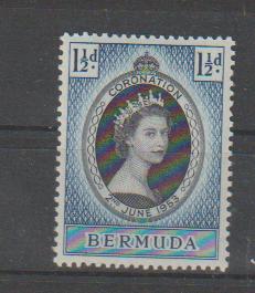 Bermuda SW 132 ongestempeld, Ophalen of Verzenden, Postfris, Midden-Amerika
