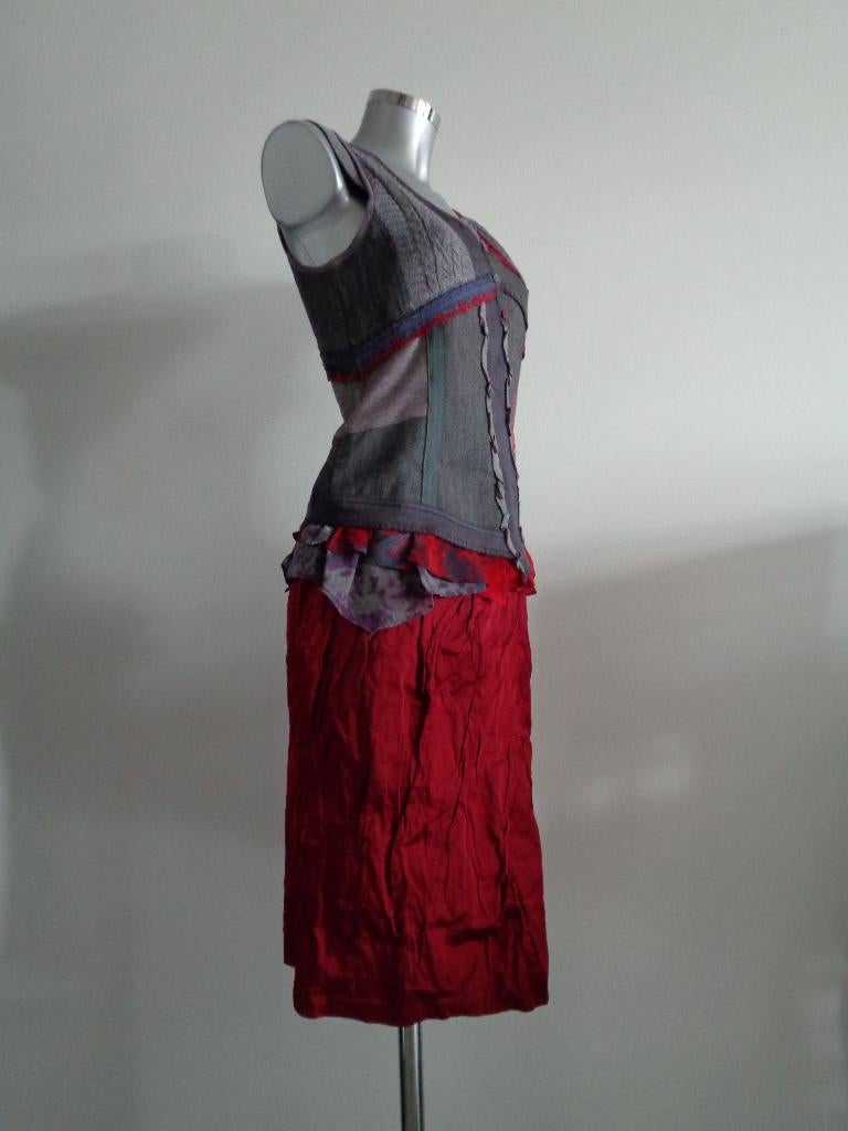 Josephine & Co donker rode rok, maat 44 nieuw, Josephine & Co, Maat 42/44 (L), Nieuw, Ophalen of Verzenden