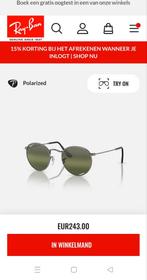 2 Zgan Ray- Ban,Aviator en the round metal, Ophalen, Zo goed als nieuw, Ray-Ban