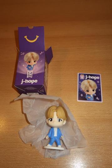 J-hope BTS tiny tan figuur uit happy meal mcdonalds nieuw beschikbaar voor biedingen