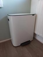 Brabantia Bo pedal 2x30L, Ophalen, Gebruikt, Met pedaal, 40 liter of meer