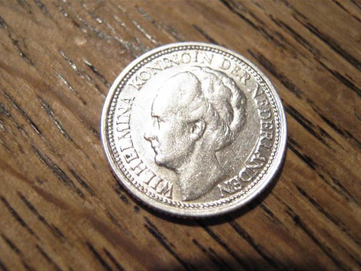 Zilveren 10 cent 1939 koningin Wilhelmina #271, Postzegels en Munten, Munten | Nederland, Losse munt, 10 cent, Koningin Wilhelmina
