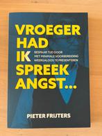 Pieter Frijters - Vroeger had ik Spreekangst NIEUW, Boeken, Ophalen of Verzenden, Nieuw, Pieter Frijters