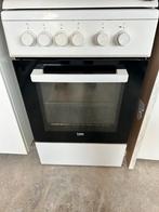 Fornuis + oven, Witgoed en Apparatuur, Fornuizen, 4 kookzones, Hete lucht, Vrijstaand, 85 tot 90 cm