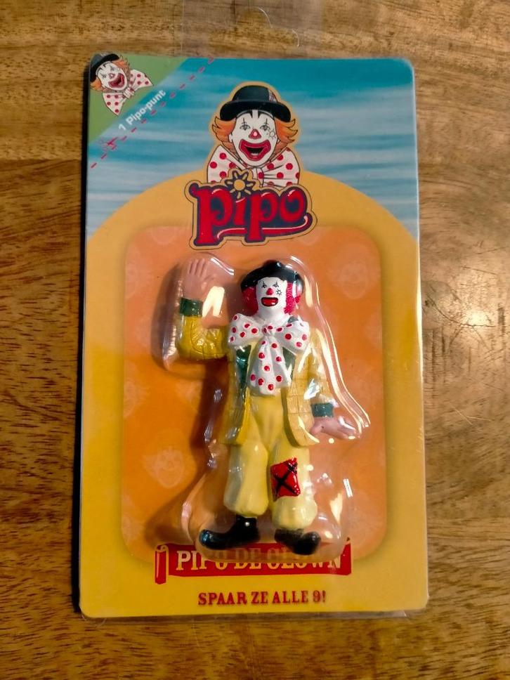 Pipo de Clown tv film serie tekenfilm figuur poppetje, Verzamelen, Poppetjes en Figuurtjes, Zo goed als nieuw, Ophalen of Verzenden