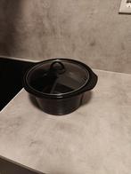 Keramische pan en deksel crockpot 4.7L, Huis en Inrichting, Keuken | Potten en Pannen, Ophalen of Verzenden, Zo goed als nieuw
