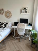 bureaustoel, Ophalen, Zo goed als nieuw, Wit