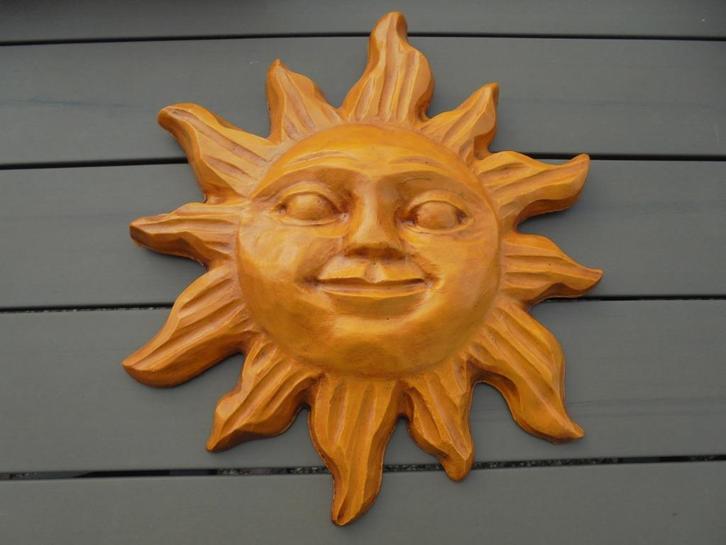 Nieuwe handgemaakte zon, Tuin en Terras, Tuinwanddecoratie, Nieuw, Ophalen