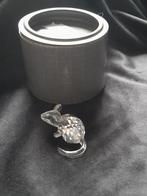 Swarovski zodiac rat, Sieraden, Tassen en Uiterlijk, Ringen, Ophalen, Zo goed als nieuw, Dame, Zilver