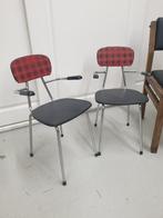 Vintage Kleuterstoeltjes - Jaren 60 Design, Huis en Inrichting, Stoelen, Gebruikt, Twee, Overige kleuren, Metaal