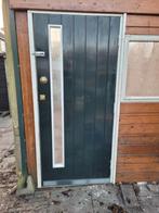 Mooie hardhouten deur incl slot, beslag enz, Ophalen